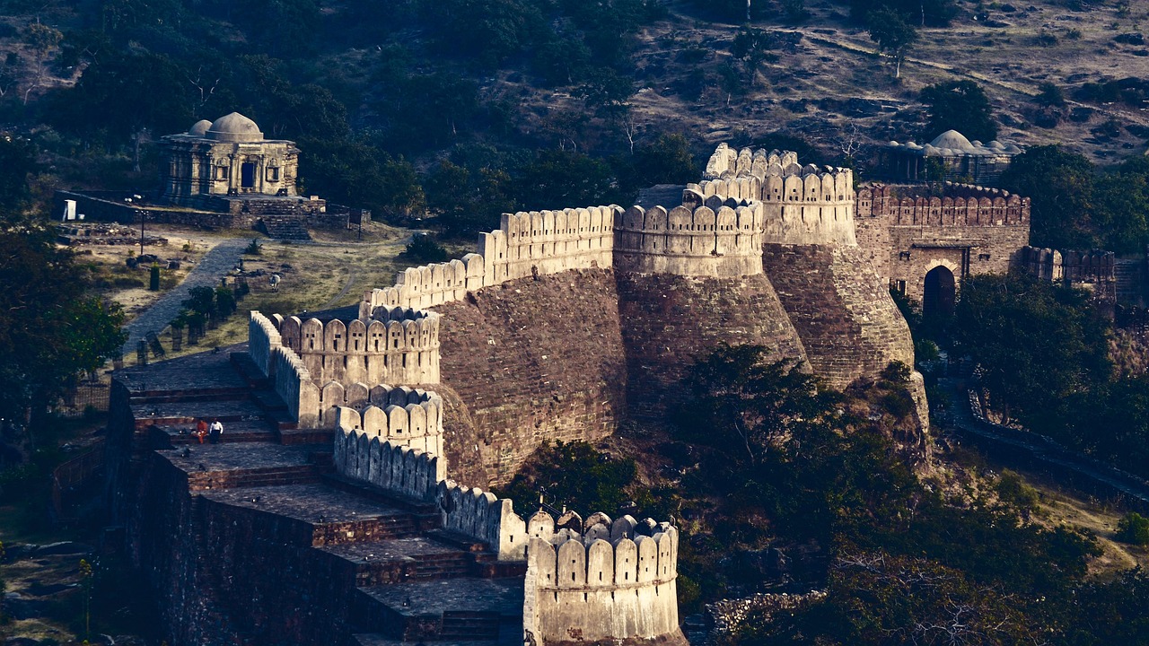Kumbhalgarh Fort wall, Rajasthan
